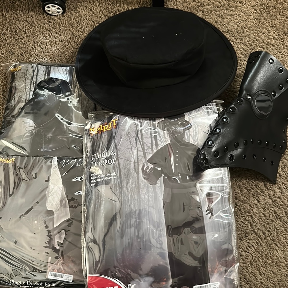 plague doctor costume FULL SET*